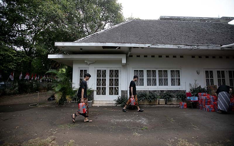 Suasana Rumah Guruh Soekarnoputra yang Akan Dieksekusi PN Jaksel - Bagian 2