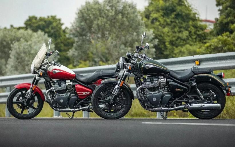 royal enfield meteor modified