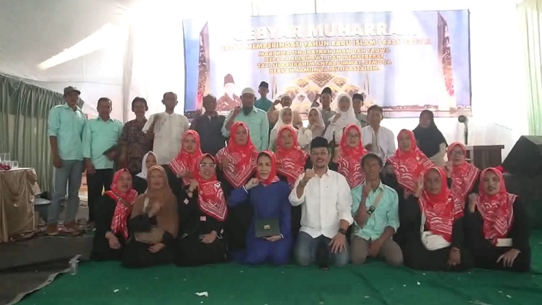 3 Bacaleg Partai Perindo dan Warga Gelar Istigasah Gebyar Muharram di Cimahi Utara