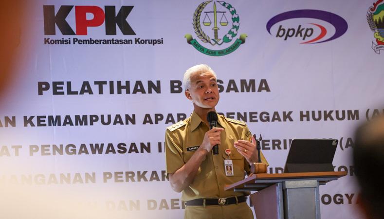 Ganjar Pranowo Beberkan Modus Korupsi di Birokrasi dan Pemerintahan, Apa Saja?