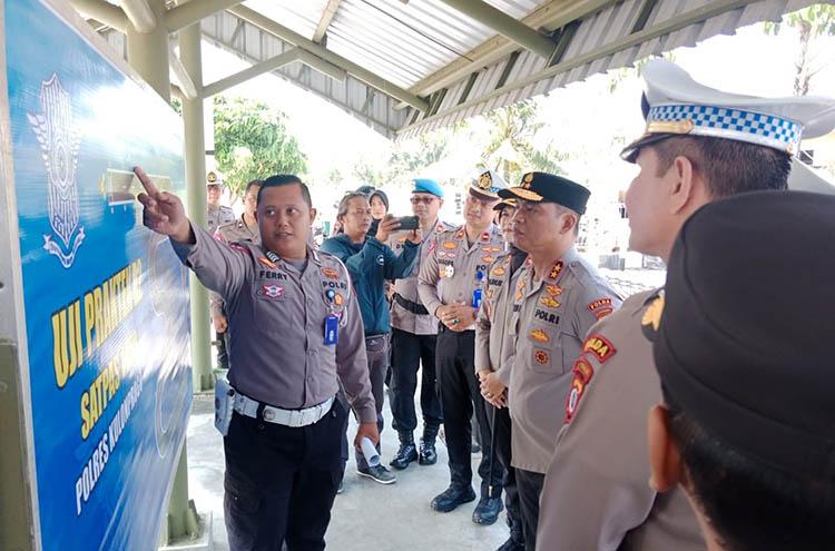 Kapolda DIY Pastikan Ujian Praktik SIM di Seluruh Polres Sudah Gunakan Lintasan Huruf S