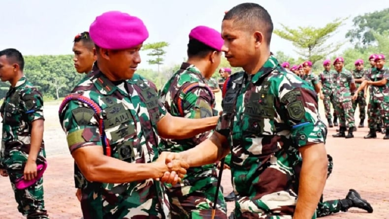 title Sambut Prajurit Muda, Danyontaifib 1 Marinir: Buktikan Kalian Pasukan Khusus Sambut Prajurit Muda, Danyontaifib 1 Marinir: Buktikan Kalian Pasukan Khusus