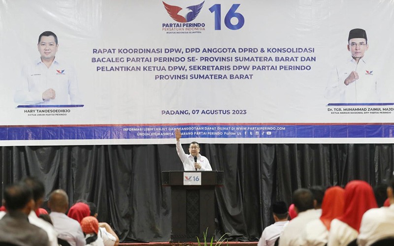 Ketum Partai Perindo Konsolidasi Bacaleg di Sumatera Barat - Bagian 2
