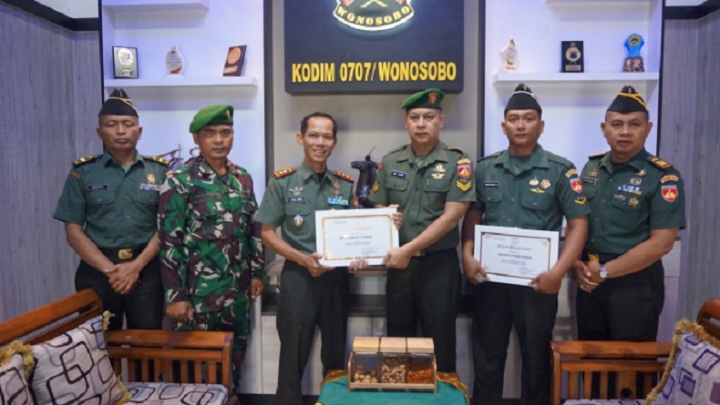 2 Anggota Kodim 0707/Wonosobo Pindah Satuan