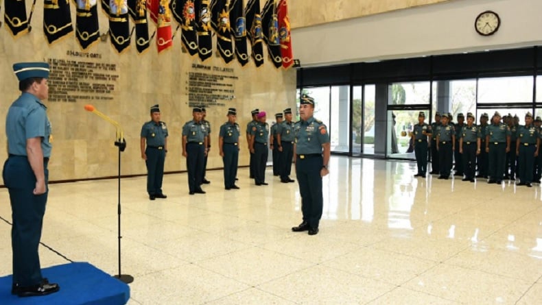 27 Perwira Tinggi TNI AL Naik Pangkat, Simak Daftar Lengkapnya