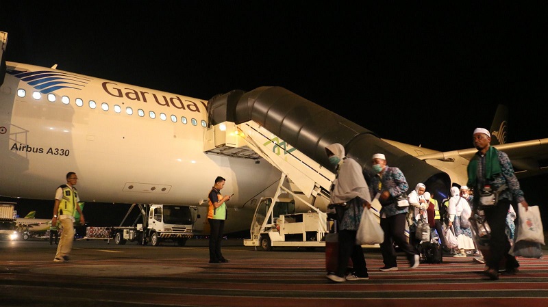 6 Bandara Angkasa Pura I Layani Kepulangan 106.779 Jemaah Haji ke Tanah Air