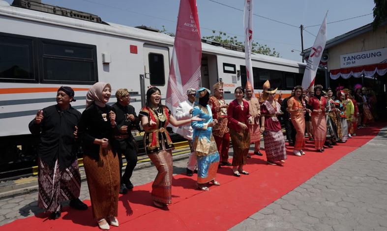  156 Tahun Perjalanan Kereta Api Pertama di Indonesia, KAI Napak Tilas Semarang-Grobogan
