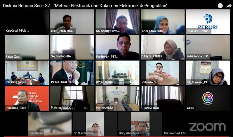 Implementasi Materai Elektronik pada Dokumen Elektronik yang Dijadikan Alat Bukti di Pengadilan - Bagian 1