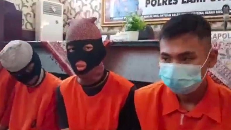 4 Pelaku Penusukan Warga hingga Tewas usai Acara Organ Tunggal di Lampung Ditangkap