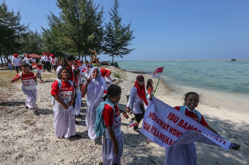 Kowani Peringati Hari Konservasi Alam Nasional di Kepulauan Seribu - Bagian 4