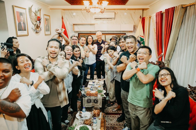 Musisi Top Tanah Air Temui Ganjar: Tempat Berlabuh Kami Majukan Industri Kreatif - Bagian 1