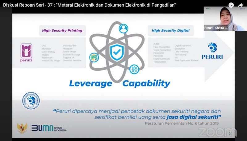 Implementasi Materai Elektronik pada Dokumen Elektronik yang Dijadikan Alat Bukti di Pengadilan - Bagian 2