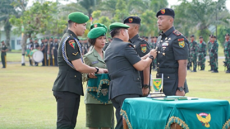 Yon Kav 5/DPC Kini Dipimpin Mayor Fredy Cristoma, Satuan Bantuan Tempur Kodam Sriwijaya