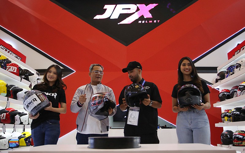 Helm Karya Anak Bangsa, JP Industries Luncurkan 5 Produk Baru di GIIAS 2023 - Bagian 1