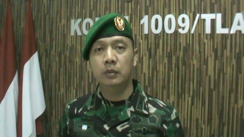 Dandim 1009 Tala Apresiasi Semangat Warga Telaga Langsat Sukseskan TMMD ke-117