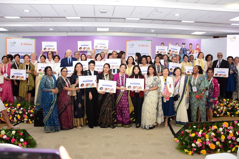 KTT G20 EMPOWER Luncurkan Deklarasi Gandhinagar 