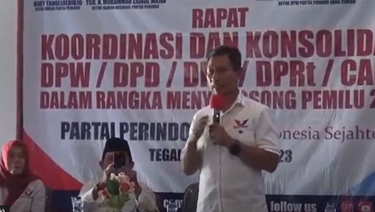 Jelang Pemilu 2024, DPW Partai Perindo Jateng Konsolidasi dengan DPD Tegal