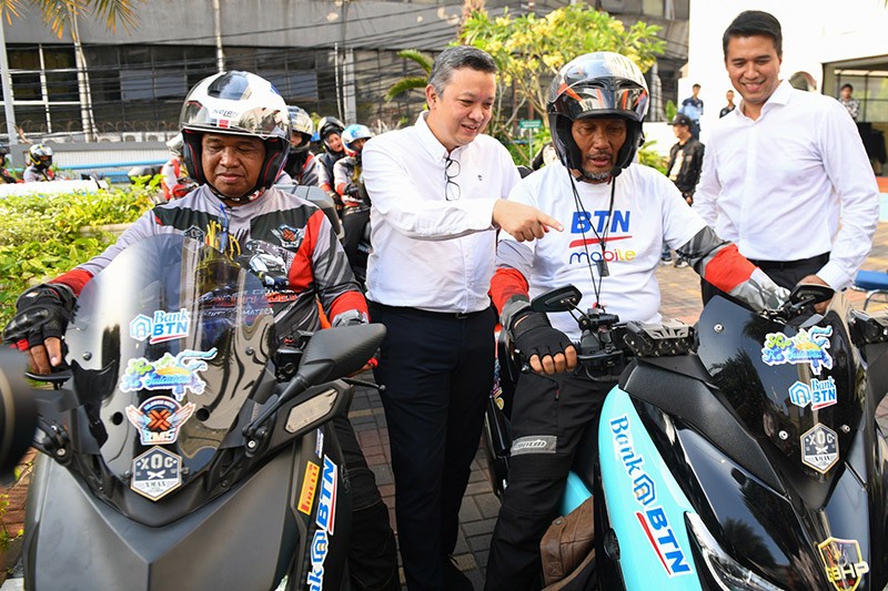 Dukung UMKM dan Pariwisata, BTN Lepas Komunitas Touring - Bagian 2