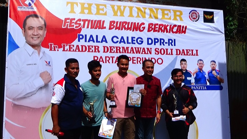 title Festival Burung Berkicau Piala Bacaleg DPR Partai Perindo di Nias Meriah Festival Burung Berkicau Piala Bacaleg DPR Partai Perindo di Nias Meriah