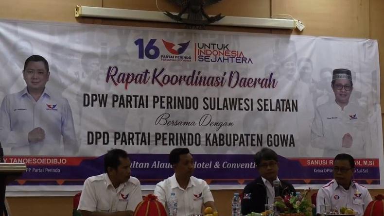 Partai Perindo Gowa Gelar Rakor di Makassar, Atur Strategi Pemenangan Pemilu 2024
