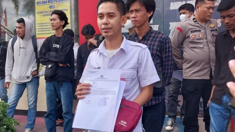 Aliansi Mahasiswa Sultra Pendukung Jokowi Laporkan Hashim Djojohadikusumo ke Polisi