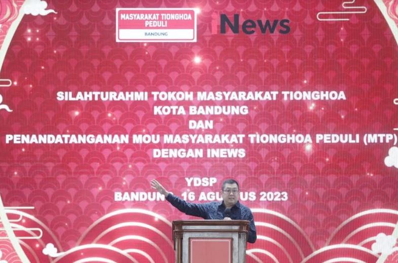 MTP dan iNews Jalin Kerja Sama, HT: Kegiatan Sosial Masyarakat Tionghoa Dirasakan Masyarakat