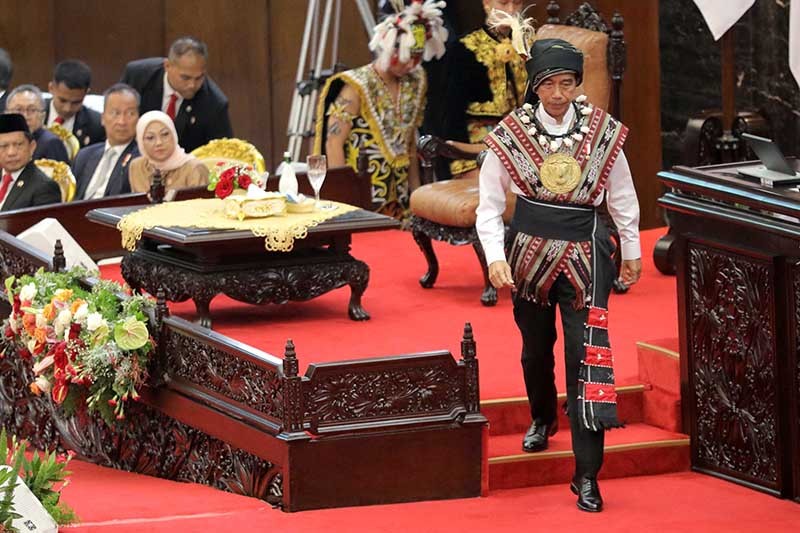 Momen Presiden Jokowi Sampaikan Pidato Kenegaraan - Bagian 3