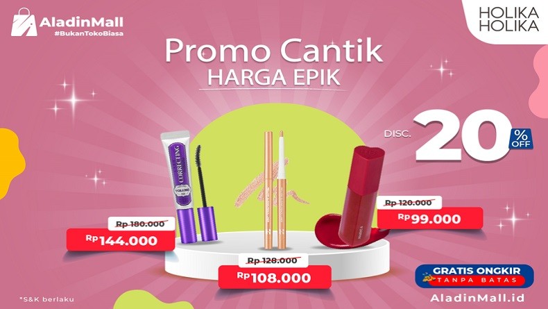 Serbu Promo Holika Holika Diskon S.d 20 Persen + Gratis Ongkir Di ...