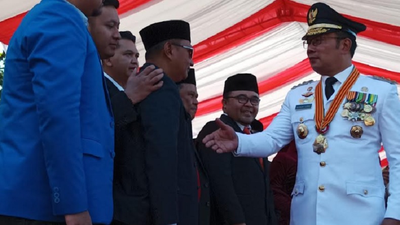 Pimpin Upacara 17 Agustus Terakhir Sebagai Gubernur, Ridwan Kamil: Kami ...