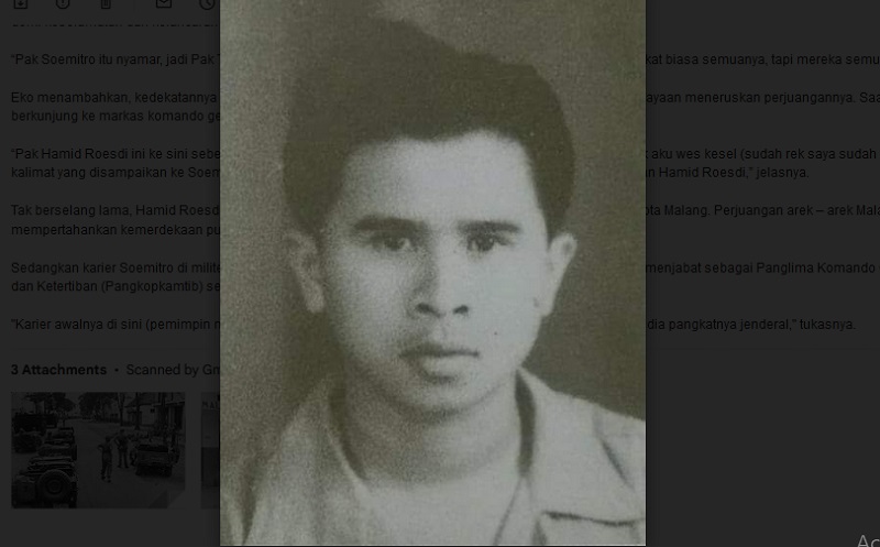 Sosok Pejuang TKR Soemitro, Ganti Nama Tasrib demi Perang Gerilya hingga Jadi Jenderal 