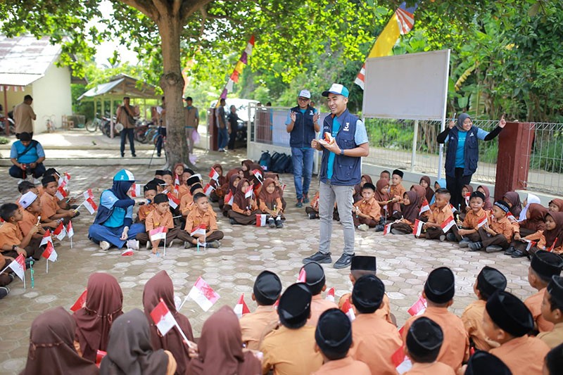 BSI bersama Relawan Bakti BUMN Mengajar dan Berbagi Ilmu Pentingnya Hidup Sehat di Aceh - Bagian 1