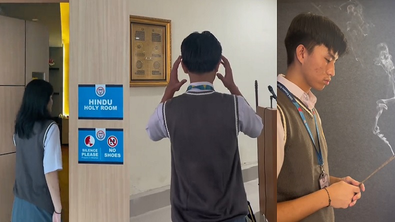 Viral Sekolah di Palembang Sediakan Tempat Ibadah Semua Agama, Netizen Iri