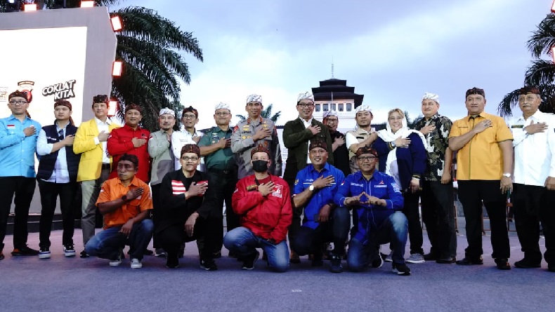 Deklarasi Pemilu 2024 Damai, Ridwan Kamil: Siapa pun yang Terpilih Sudah Ada Garis Tangannya
