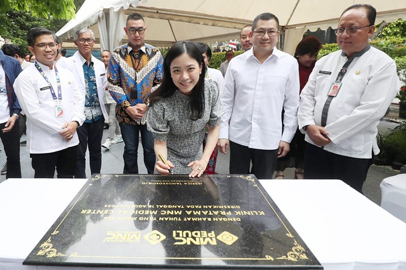 Hary Tanoesoedibjo Resmikan Klinik Pratama MNC Medical Center - Bagian 3
