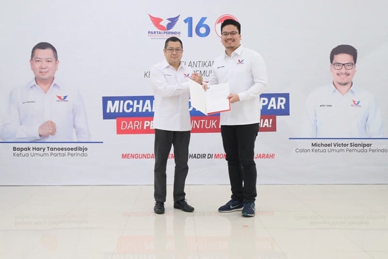 Dilantik Jadi Ketum Pemuda Perindo, Michael Sianipar: Sudah Saatnya Pemuda Bergerak - Bagian 2