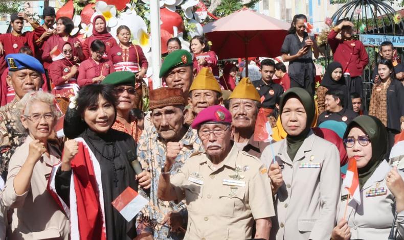 Tangis Haru Veteran Perang RI Dijamu di Heritage Dapur Deso D'Kambodja 