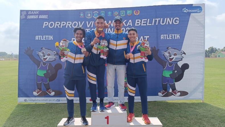 title Porprov Babel, Tim Atletik Bangka Barat Raih 6 Medali di Hari Pertama Porprov Babel, Tim Atletik Bangka Barat Raih 6 Medali di Hari Pertama