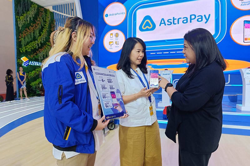 AstraPay Dukung Transaksi Digital di GIIAS 2023 - Bagian 1
