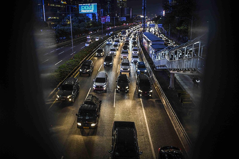 Jakarta Tetap Macet Meski 50 Persen ASN Pemprov DKI WFH  - Bagian 3