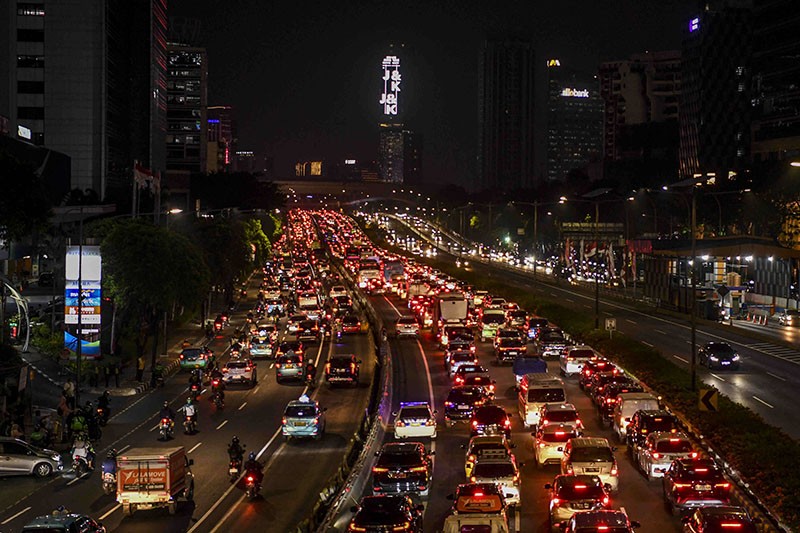 Jakarta Tetap Macet Meski 50 Persen ASN Pemprov DKI WFH