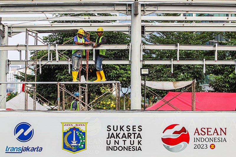 Progres Revitalisasi Halte Transjakarta Karet, Target Beroperasi 29 Agustus 2023 - Bagian 3