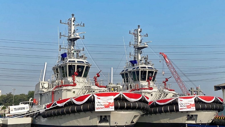 TNI AL Punya 2 Kapal Tunda Baru Buatan Dalam Negeri, Gunakan Nama Gunung di Papua