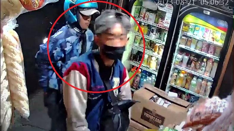 Pemalak Toko Kelontong di Cigadung Diduga Kabur Keluar Bandung