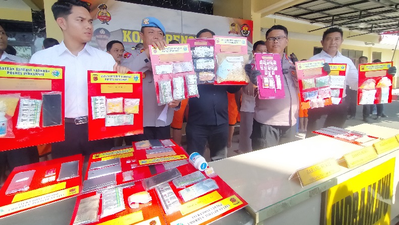 33 Pengedar Narkoba di Indramayu Terancam Hukuman 15-20 Tahun Penjara