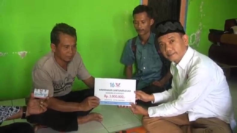 Kader Partai Perindo Subang Meninggal, Keluarga Langsung Dapat Santunan