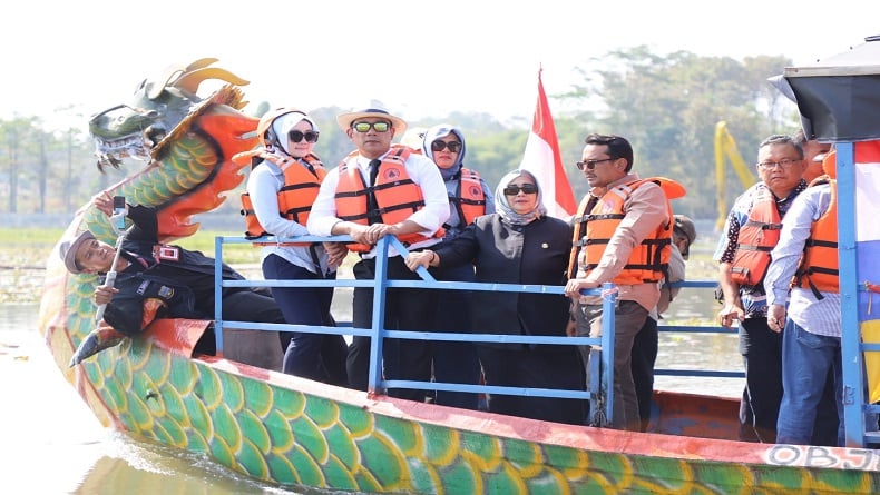 Resmikan Situ Bagendit, Ridwan Kamil Ceritakan Kenangan Masa Kecil