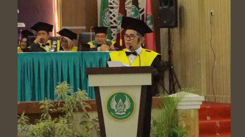 Abdul Wachid Jadi Guru Besar UIN Saizu Purwokerto, Bawa Gagasan Moderasi Beragama
