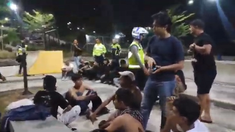 Gegara Berebut Cewek, Kelompok Remaja di Pangkalpinang Tawuran hingga 2 Orang Luka