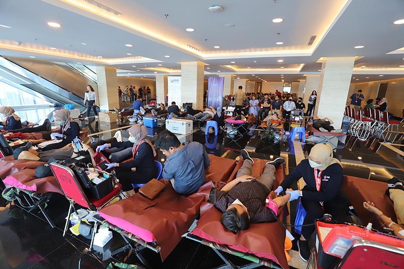 Donor Darah Peringati HUT ke-4 RCTI+ - Bagian 3