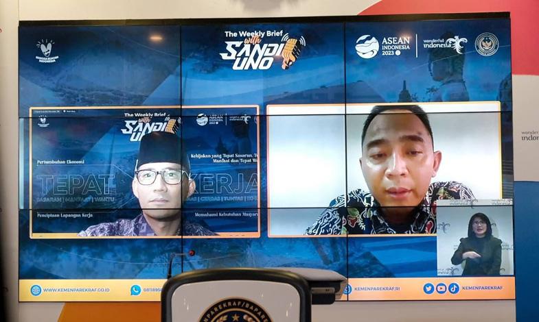 Menparekraf Dukung Event 1st Tlilir Art & Culture Festival di Temanggung